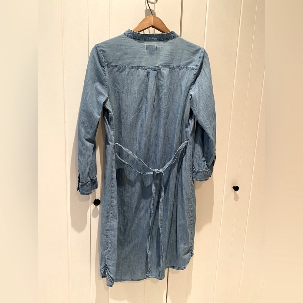 Old Navy Blue Long Sleeve Dress - Picture 2 of 4